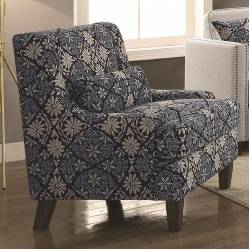 Coltrane by Coaster Transitional Chair with Nail Head Trim